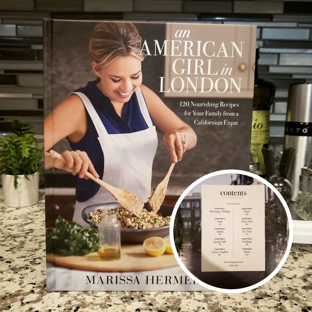 🌺 3x$15 🌺 Cooking book American girl in London